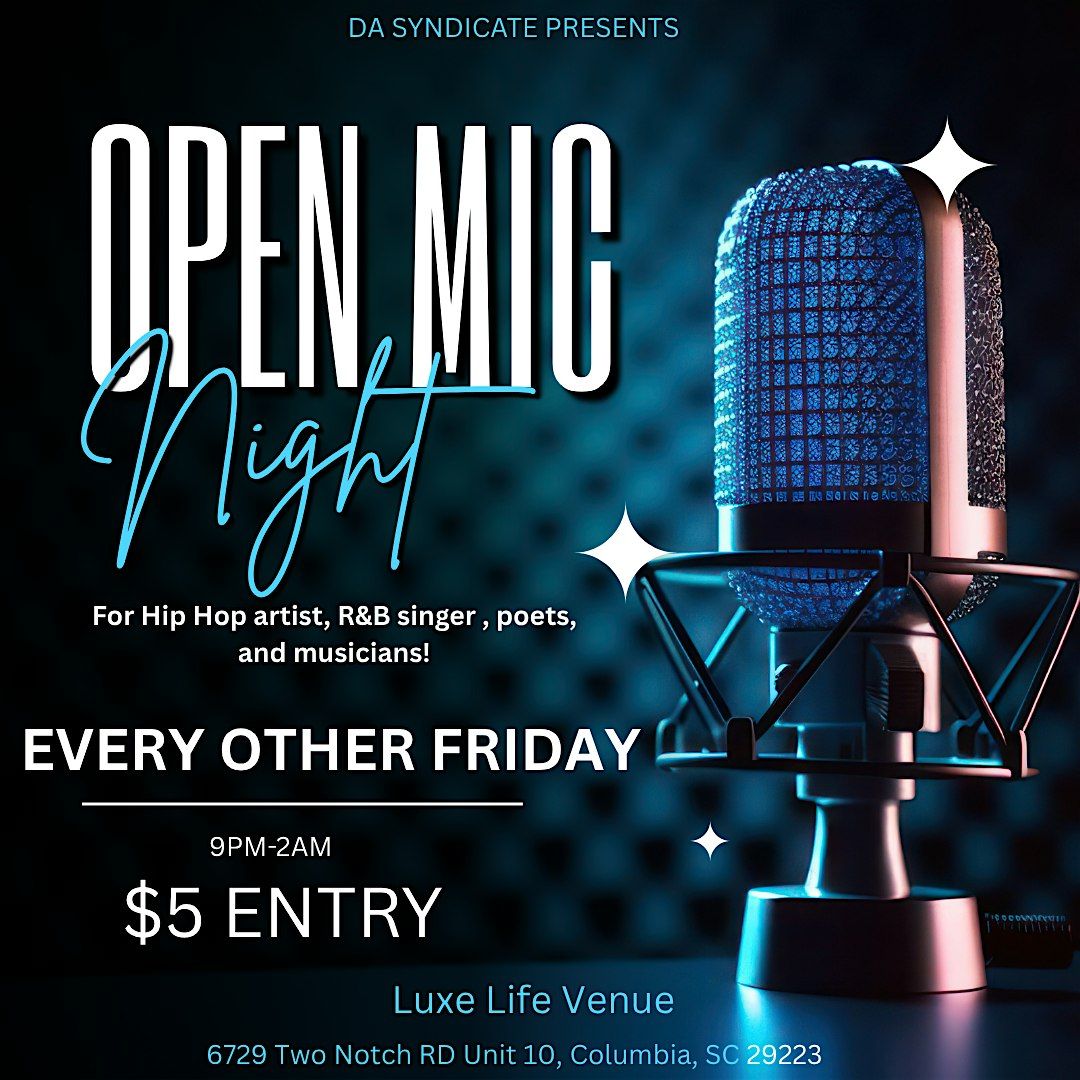 OPEN MIC NIGHT | Event in Columbia | AllEvents