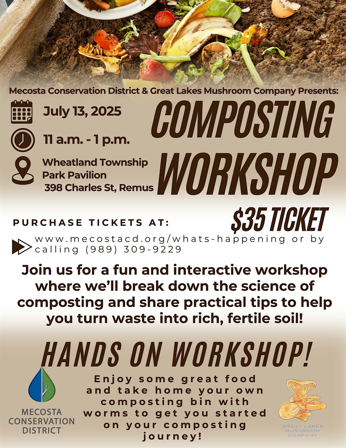 Composting Workshop, 13 July | Event in Remus | AllEvents