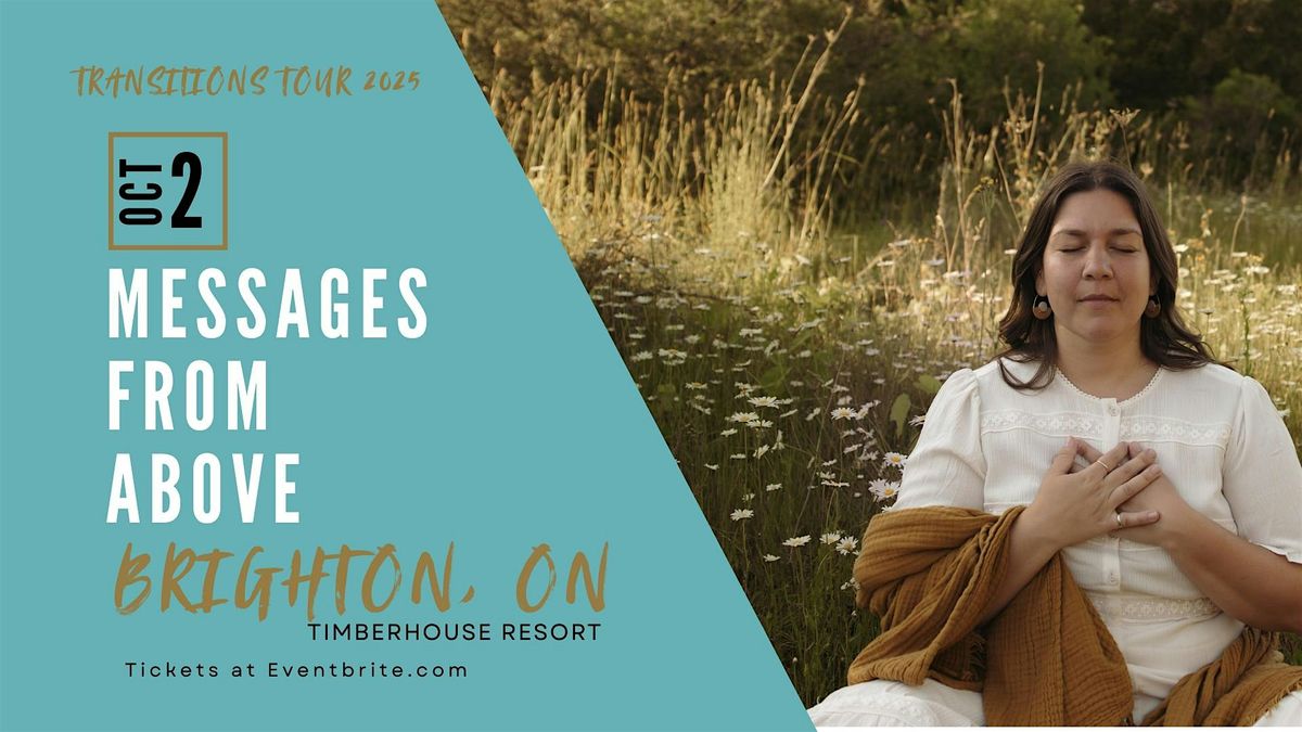 Transitions Tour: Messages from Above with Psychic Jeni Juranics BRIGHTON, 2 October | Event in Brighton | AllEvents