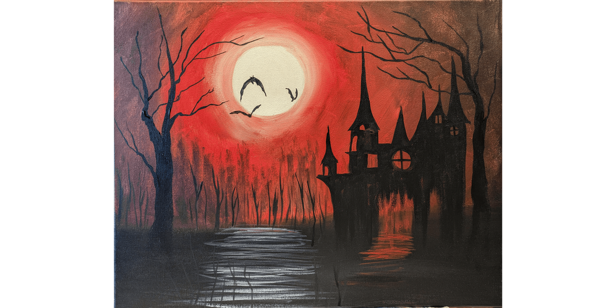 Vampire Sky - Paint and Sip in Phoenix | Classpop!™, 25 October | Event in Gilbert | AllEvents