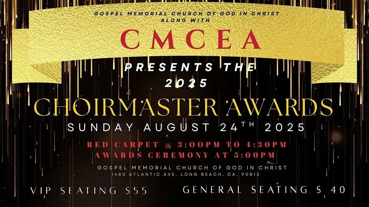 Choirmasters  2025, 24 August | Event in Long Beach | AllEvents