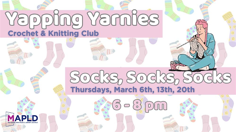 Yapping Yarnies: Crochet and Knitting Club | Event in Matteson | AllEvents