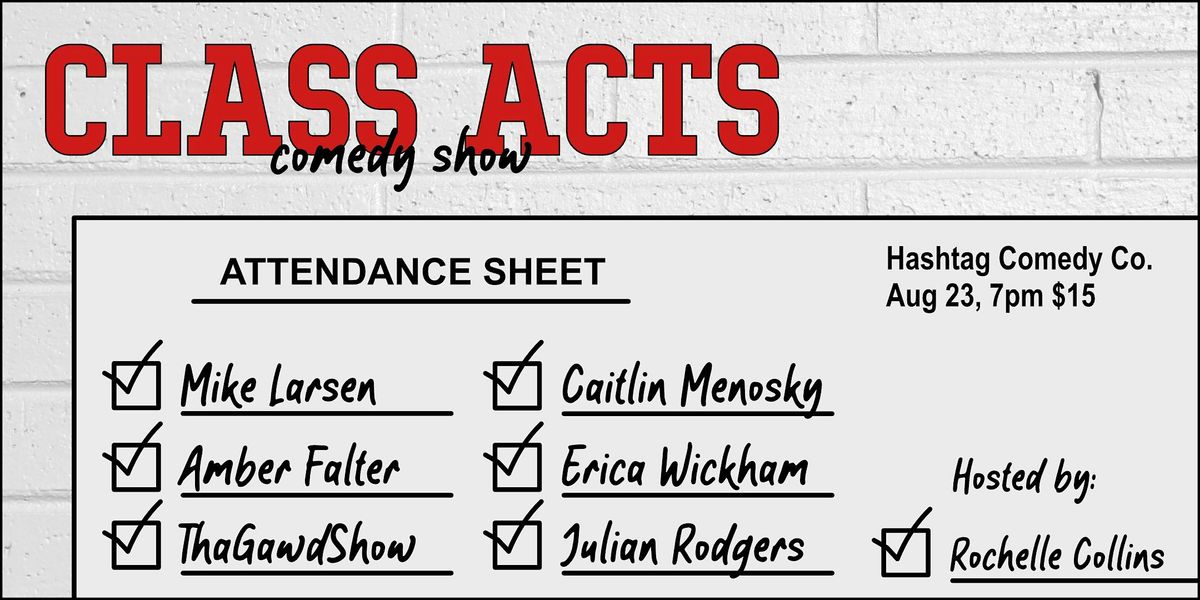 Class Acts, 23 August | Event in Columbus | AllEvents
