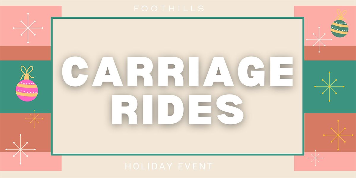 Complimentary Carriage Rides | Event in Fort Collins | AllEvents