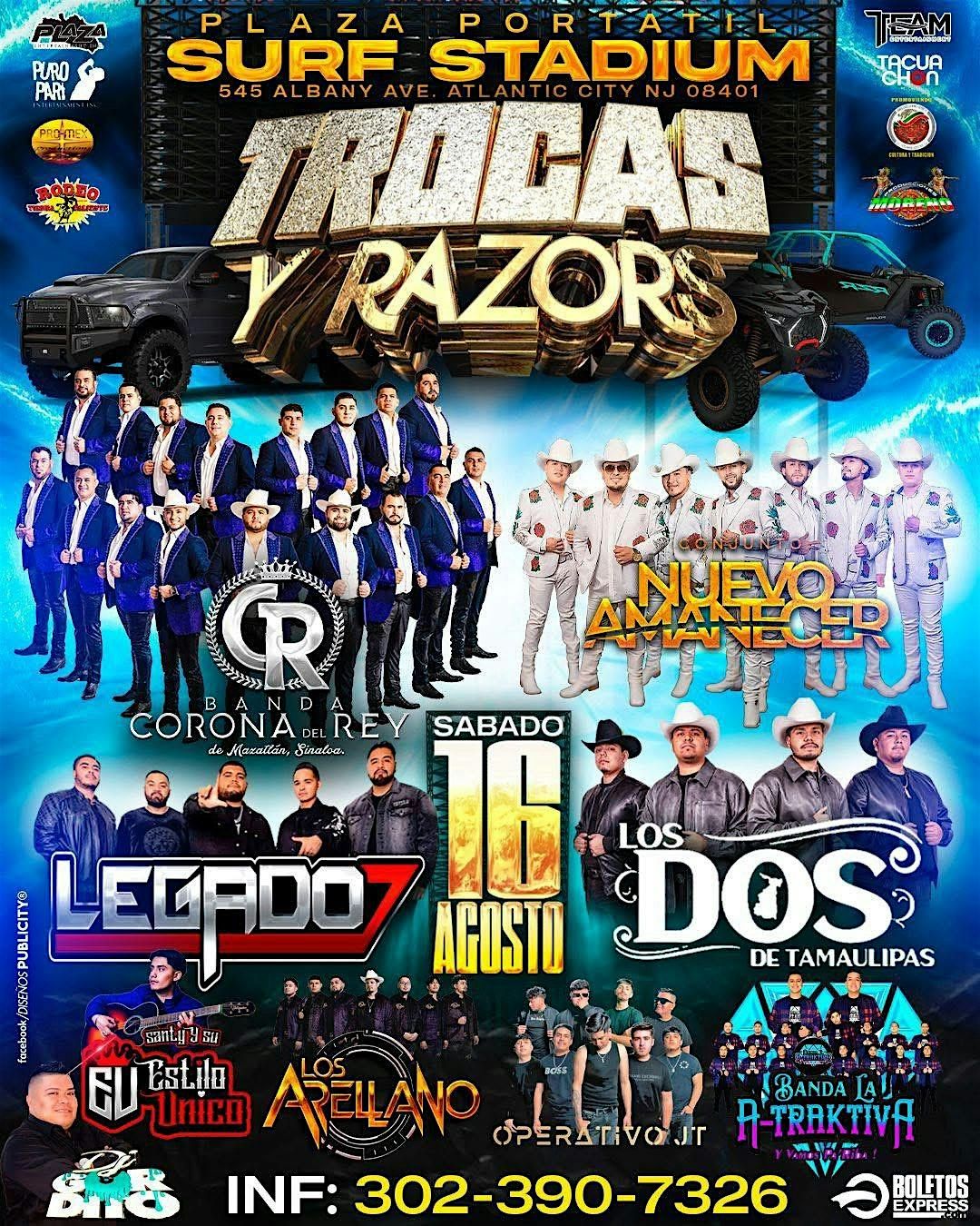 TROCAS Y RAZORS ATLANTIC CITY NJ 2025, 16 August | Event in Atlantic City | AllEvents