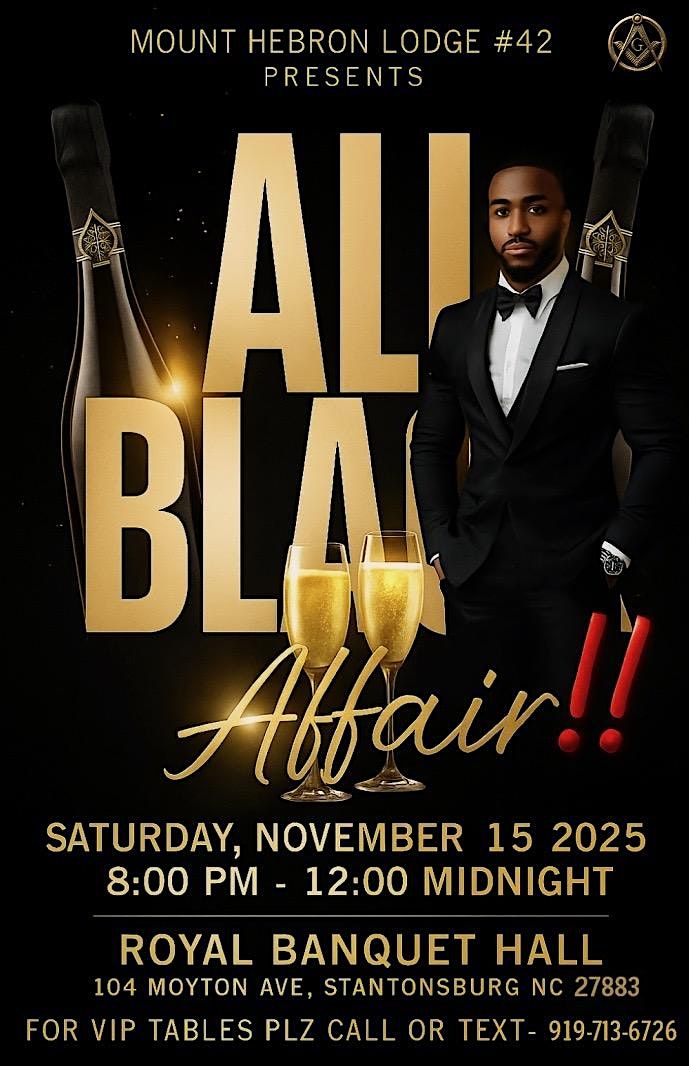 All Black Affair, 15 November | Event in Stantonsburg | AllEvents