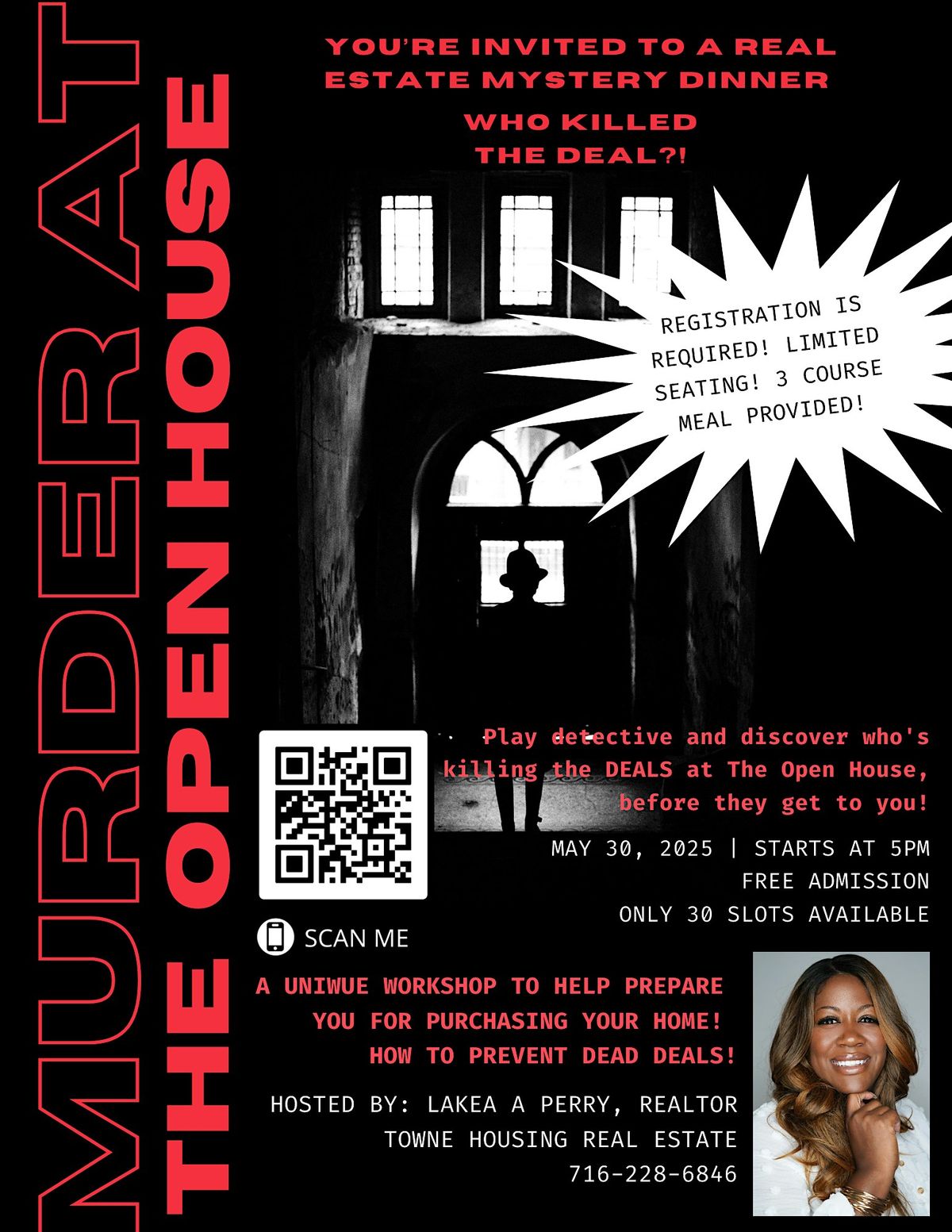 YOU'RE INVITED TO A REAL ESTATE MYSTERY DINNER!, 30 May | Event in Niagara Falls | AllEvents