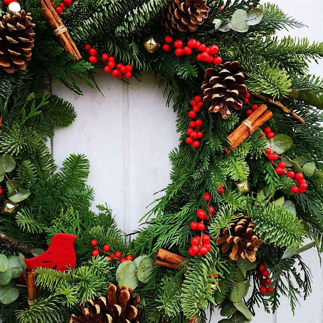 Festive Wreath Workshop The Old Joint Stock 24.11.25 7-9:30pm, 24 November | Event in Birmingham | AllEvents