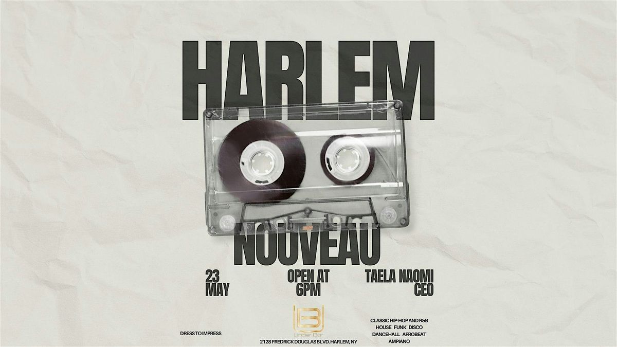 HARLEM NOUVEAU, 29 August | Event in New York | AllEvents