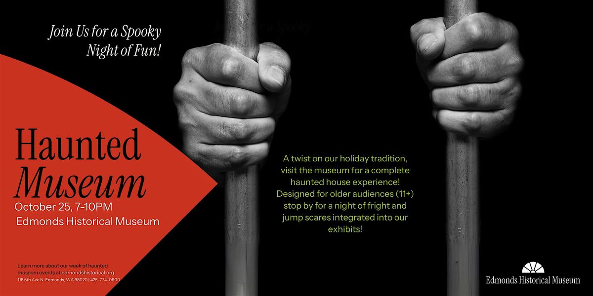 The Haunted Museum, 25 October | Event in Edmonds | AllEvents