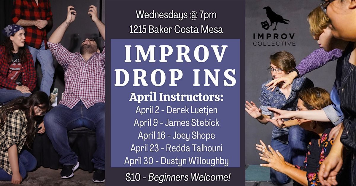 Weekly Improv Drop-In Class!  | Event in Costa Mesa | AllEvents