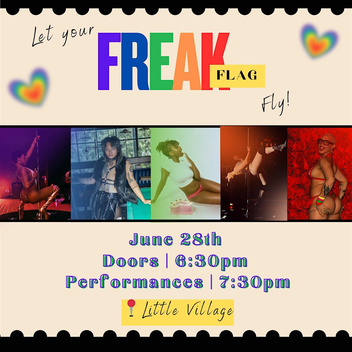 Freak Flag: PRIDE Pole Show, 28 June | Event in Chicago | AllEvents