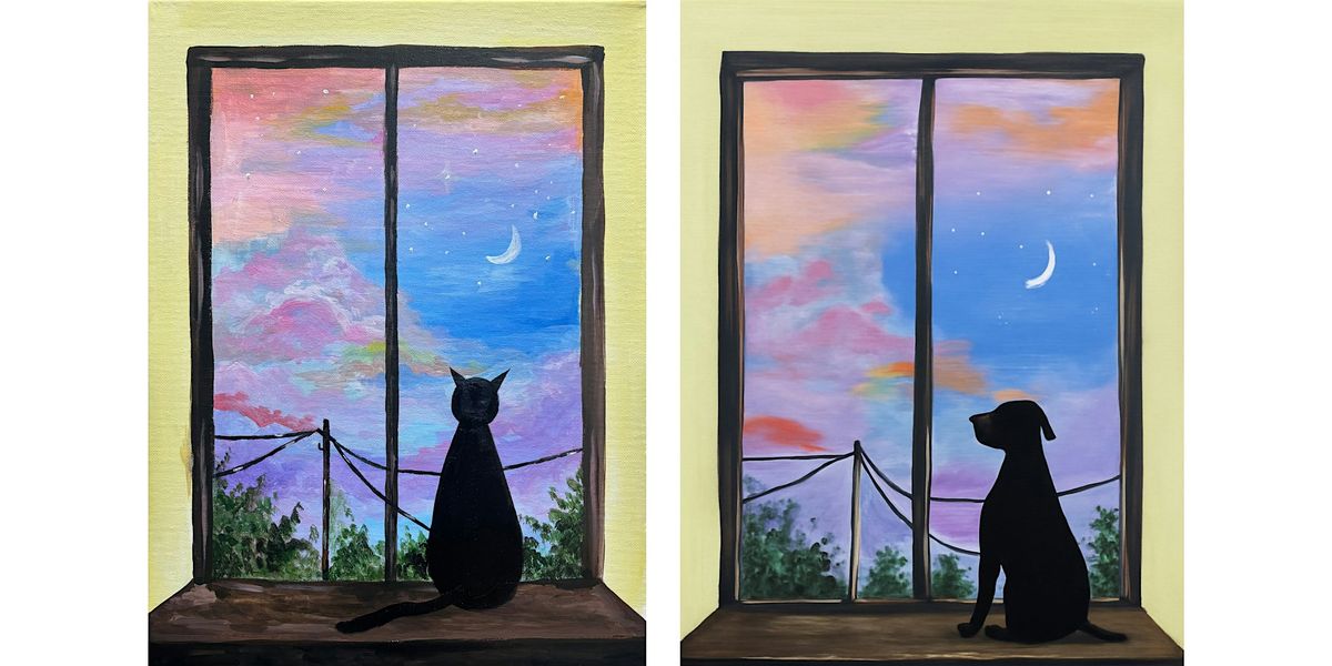 Sip n Paint in Melbourne: Looking Out The Window | Event in Kew | AllEvents