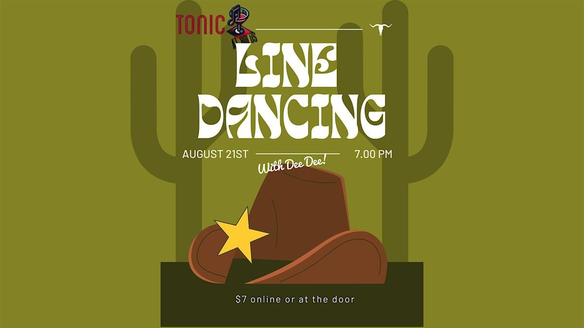Line Dancing at Tonic!, 21 August | Event in Brunswick | AllEvents