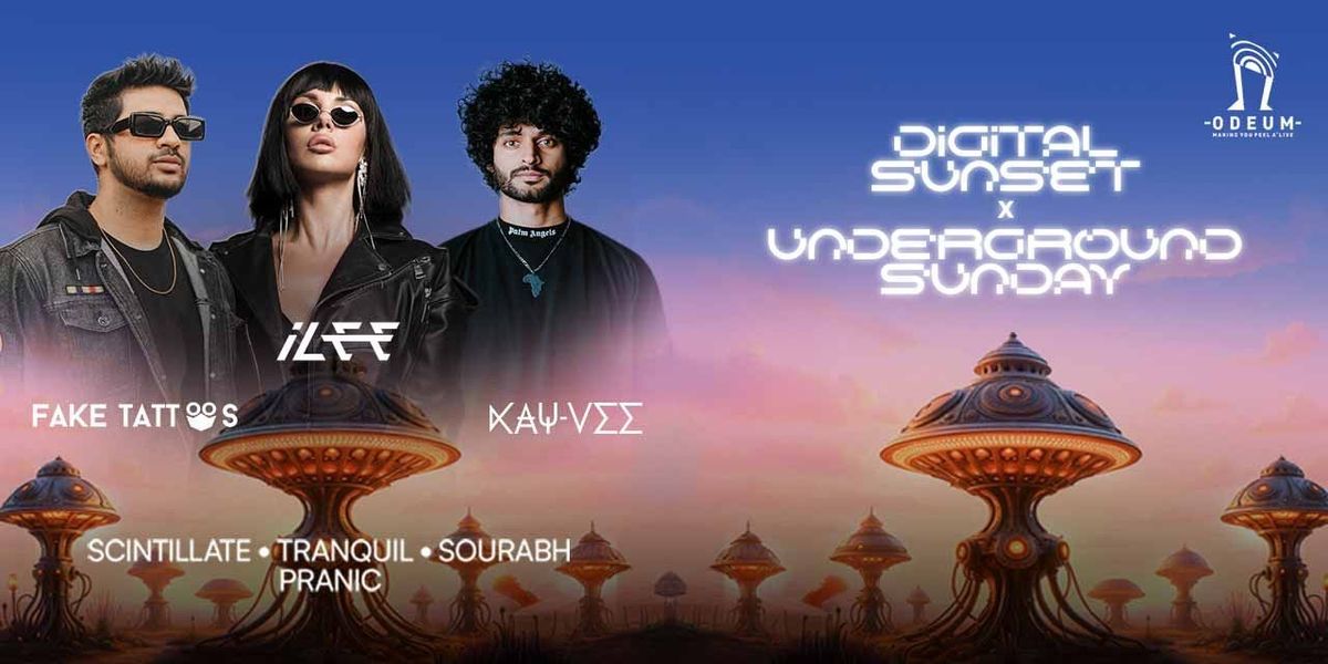 DIGITAL SUNSET X UNDERGROUND SUNDAY, 10 August | Event in Hyderabad | AllEvents