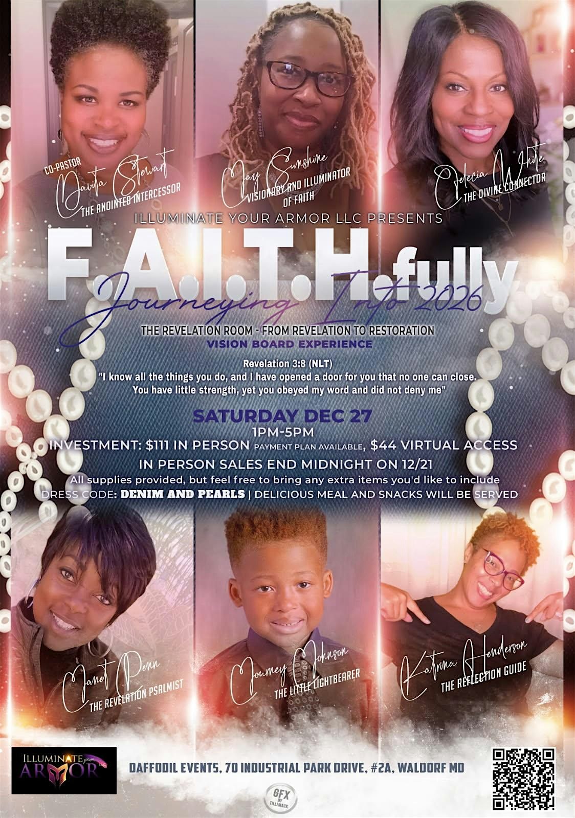 F.A.I.T.H.fully Journeying Into 2026 - The Revelation Room, 27 December | Event in Waldorf | AllEvents