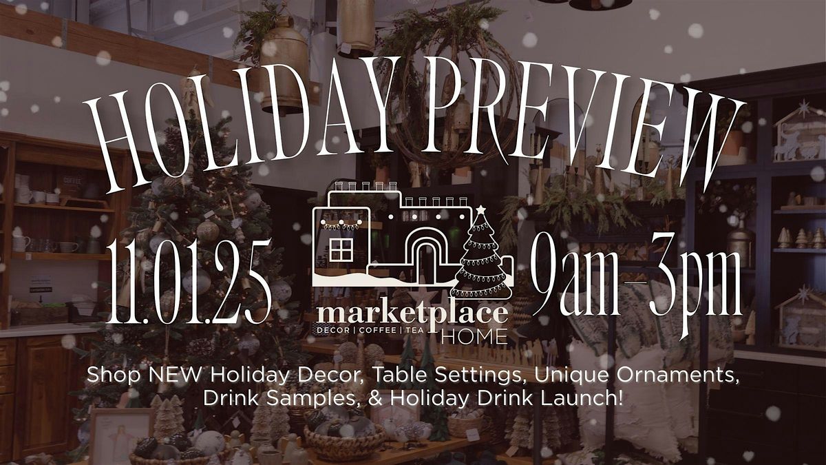 Marketplace Home | Holiday Preview, 1 November | Event in Albuquerque | AllEvents