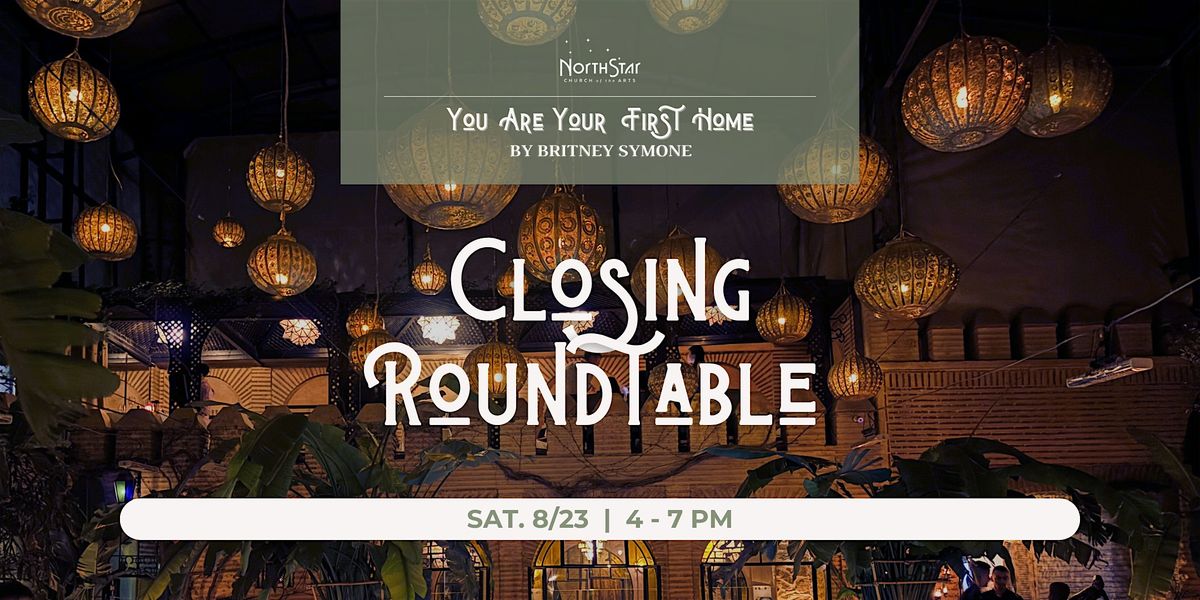 You Are Your First Home: Closing Roundtable, 23 August | Event in Durham | AllEvents