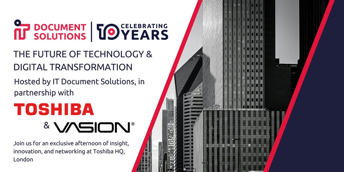 The Future of Technology & Digital Transformation Hosted by ITDS, 29 October | Event in London | AllEvents