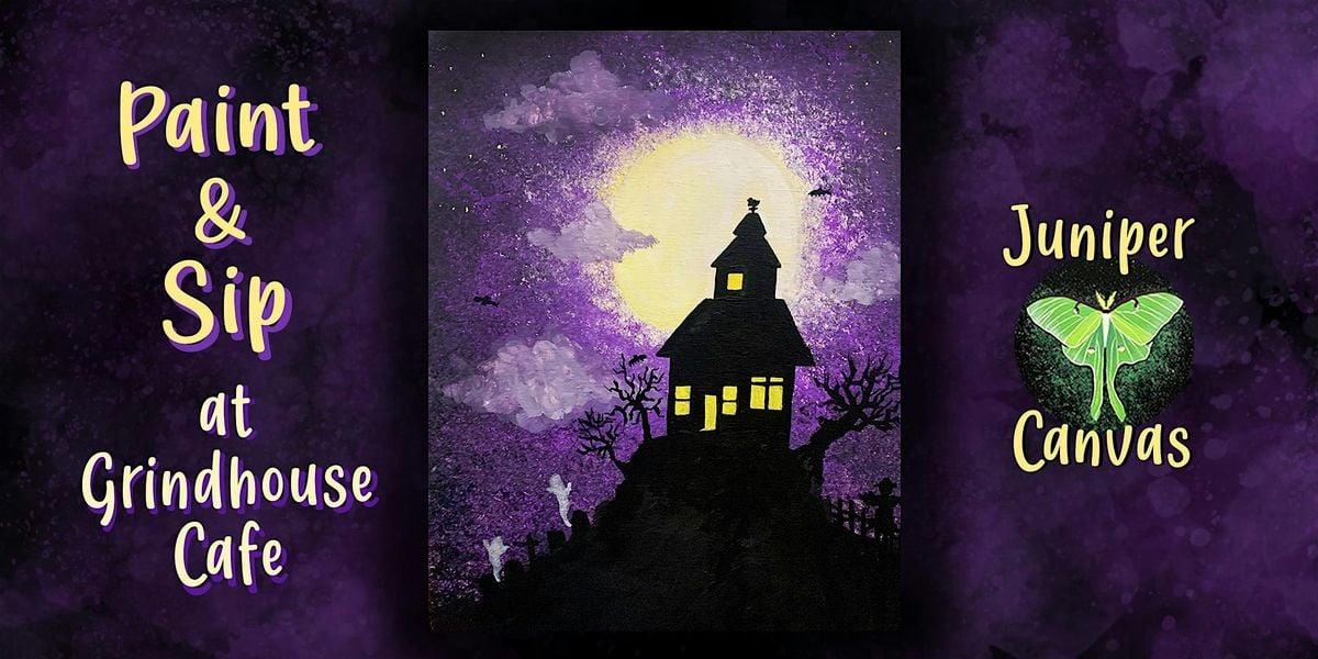Paint & Sip at Grindhouse Highland: Haunted House, 12 October | Event in Highland | AllEvents