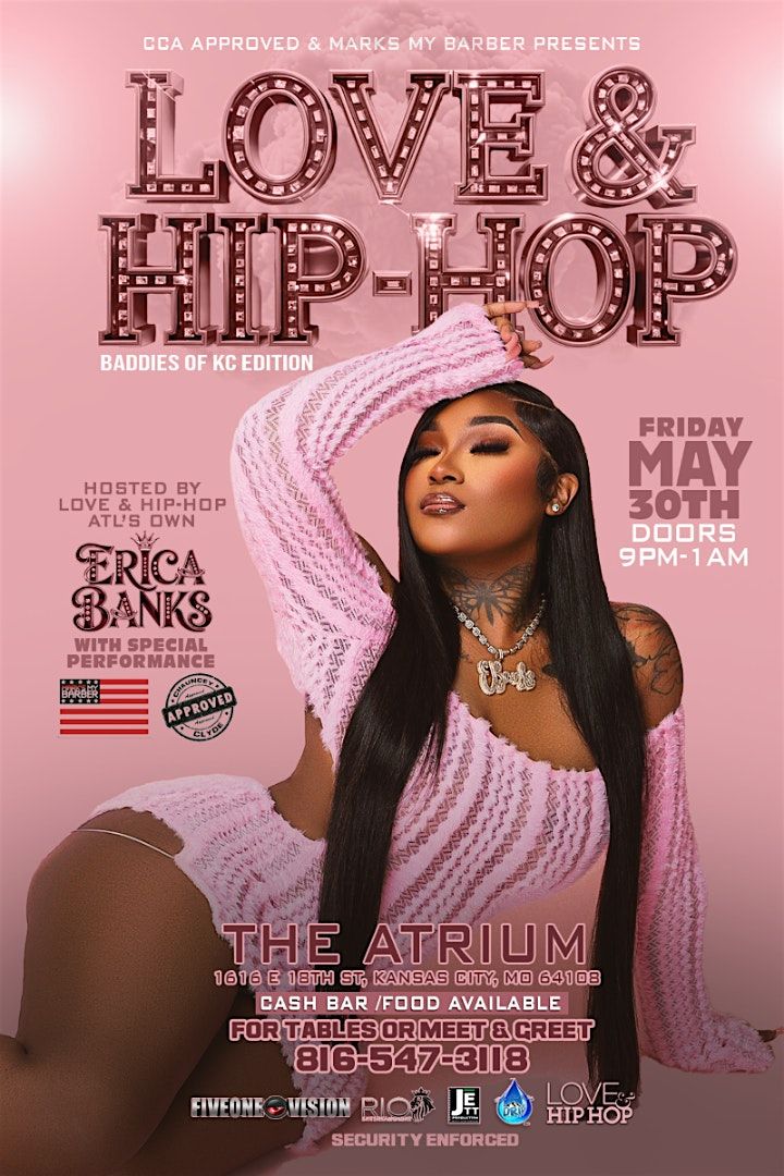 Love & Hip Hop Baddies Of Kc hosted by Erica Banks, 30 May | Event in Kansas City | AllEvents