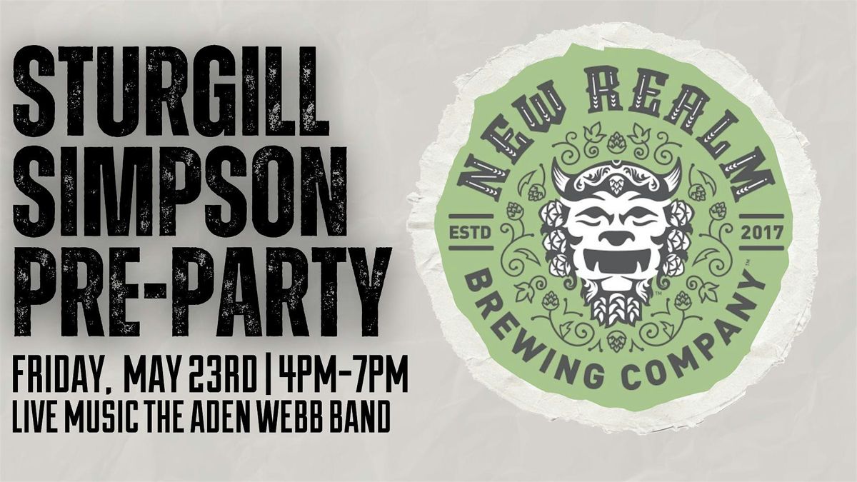 Sturgill Simpson Pre-Party at New Realm Brewing, 23 May | Event in Charleston | AllEvents