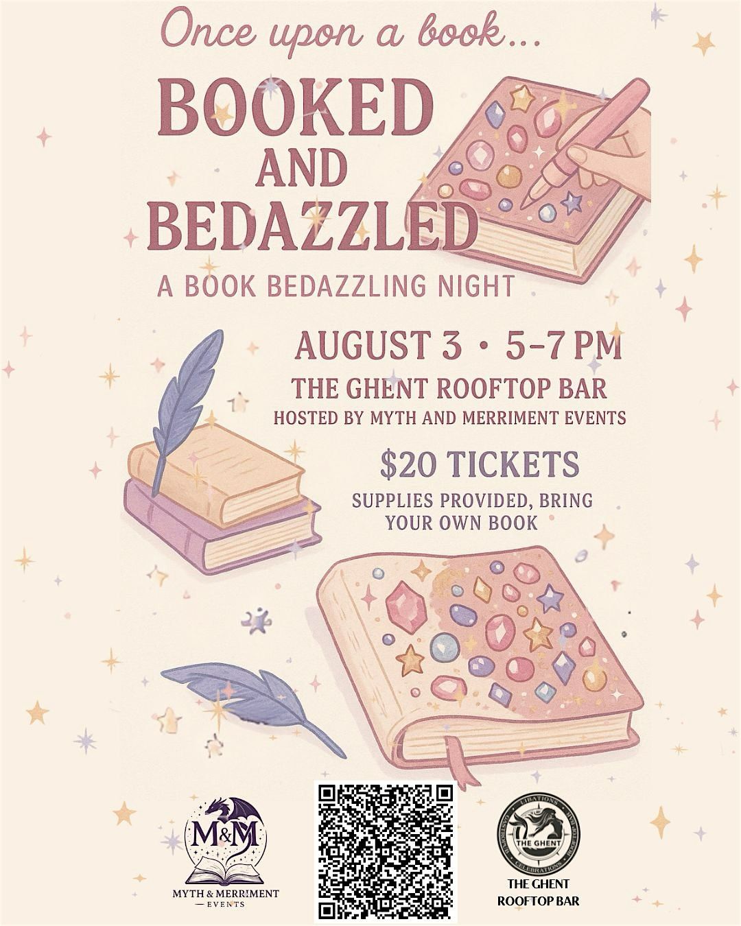 Bling Your Reads: A Book Bedazzling Workshop, 3 August | Event in Norfolk | AllEvents