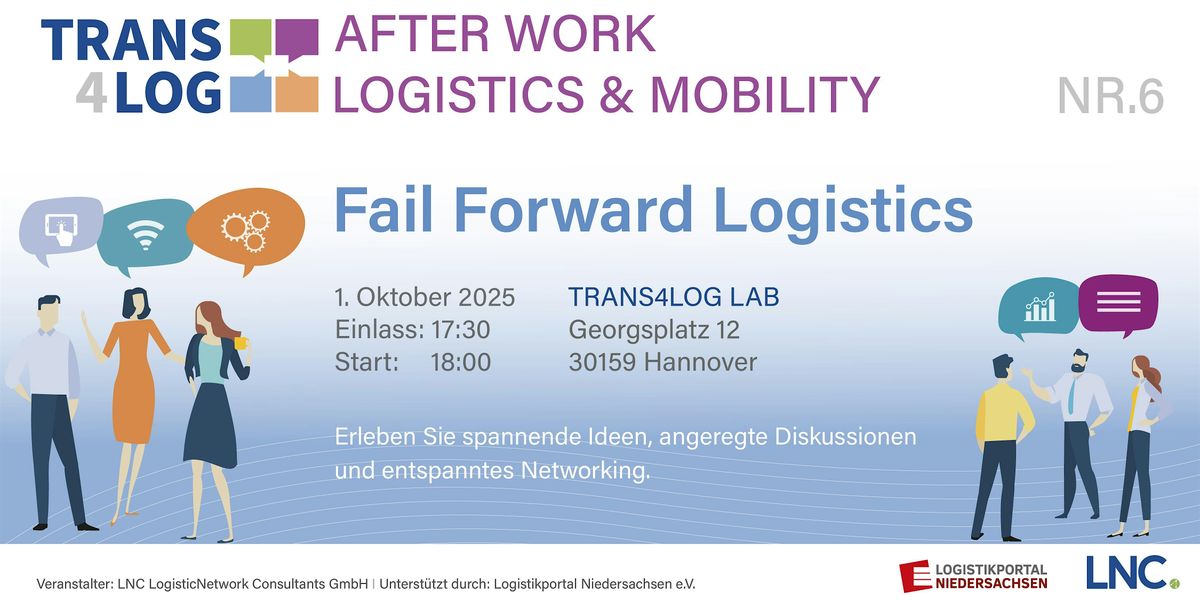 After-Work Logitics & Mobility | Ausgabe #6, 1 October | Event in Hannover | AllEvents