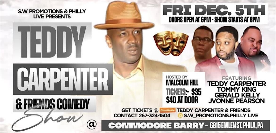 Teddy Carpenter & Friends, 5 December | Event in Philadelphia | AllEvents