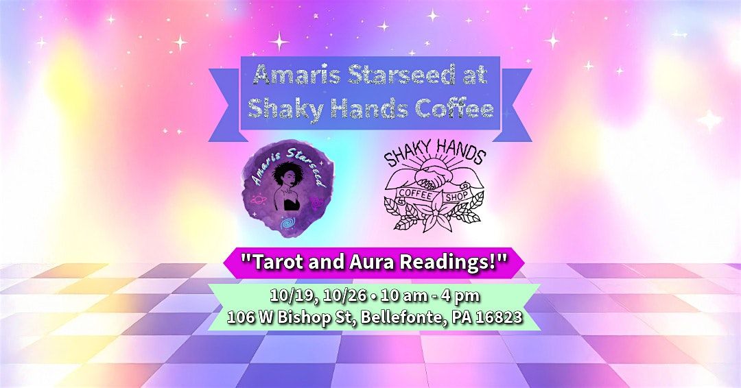 Amaris Starseed at Shaky Hands Coffee!, 19 October | Event in Bellefonte | AllEvents