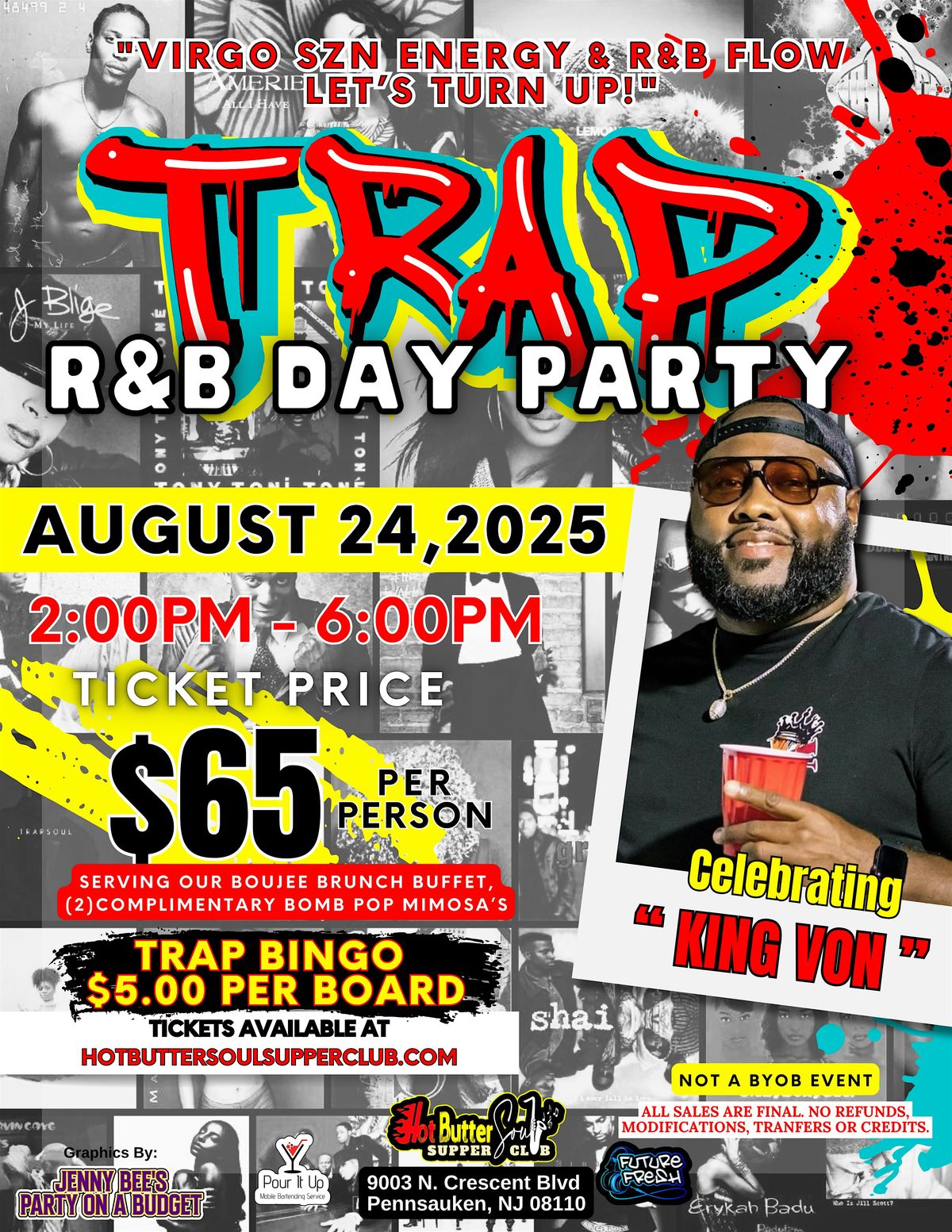 Trap & RnB Day Party, 24 August | Event in Pennsauken | AllEvents
