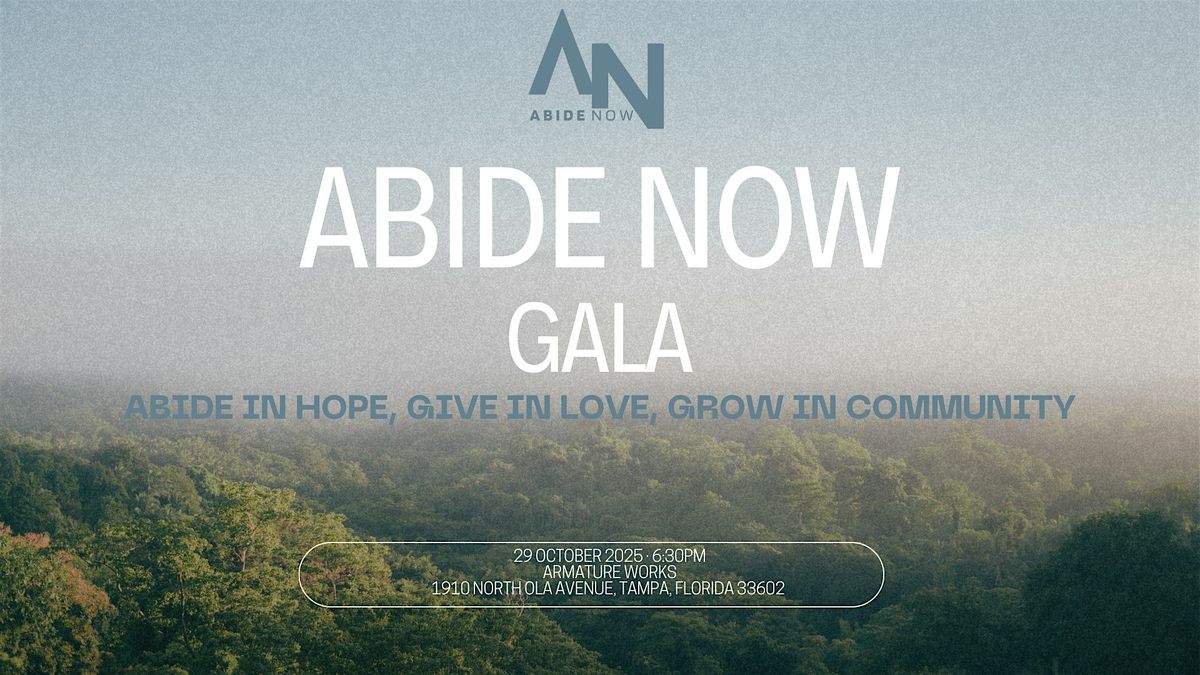 Annual Abide Gala, 29 October | Event in Tampa | AllEvents