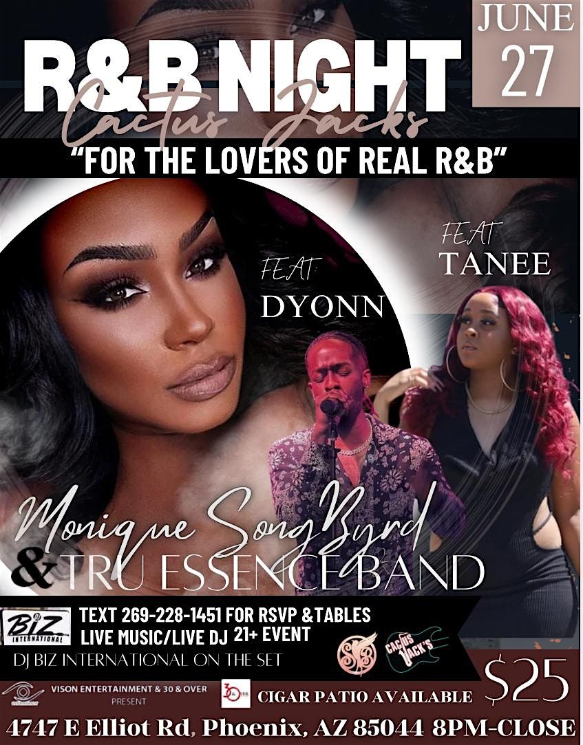 For The Real Lovers Of R&B, 27 June | Event in Phoenix | AllEvents
