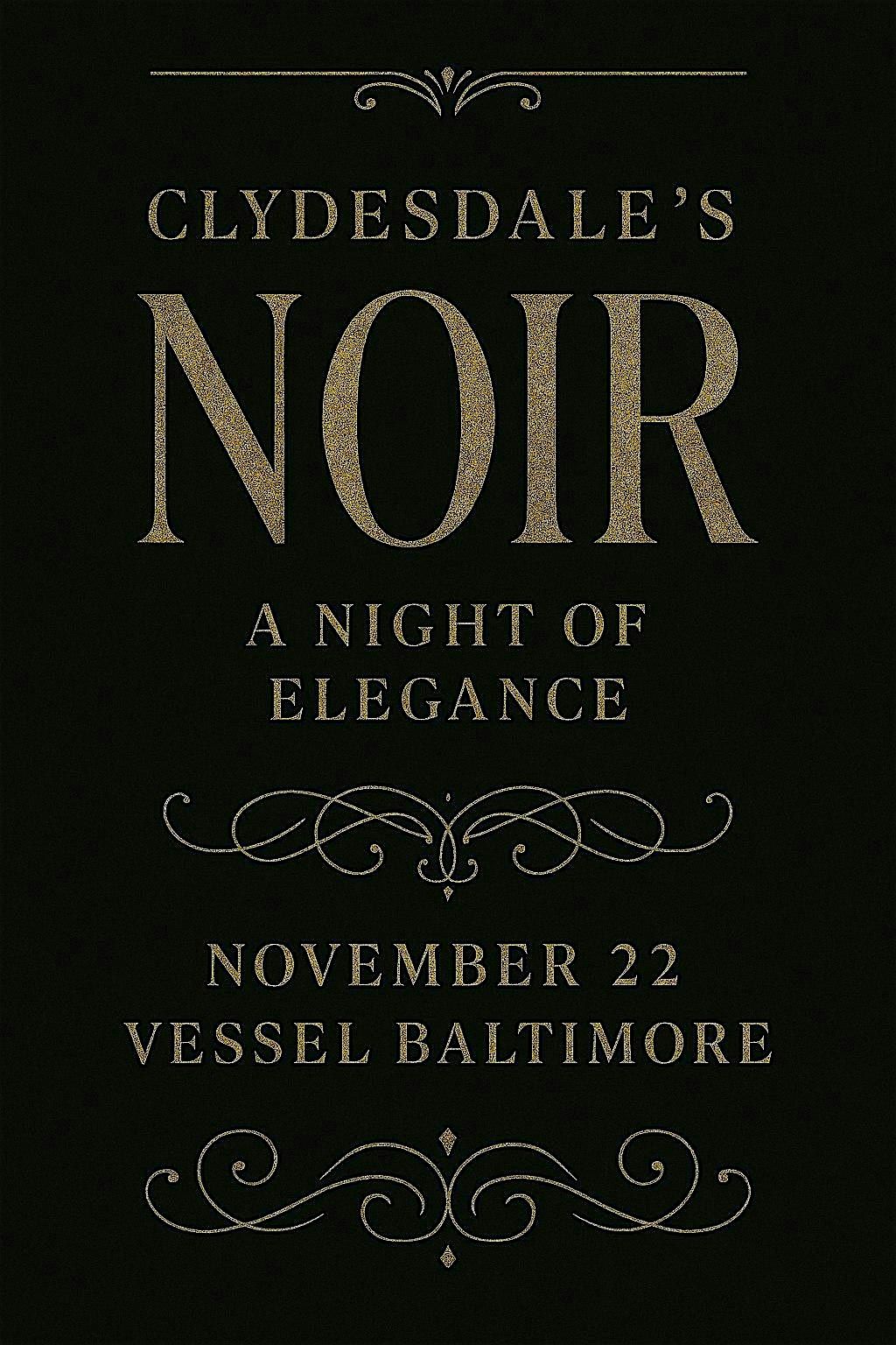 Clydesdale's Noir, 22 November | Event in Baltimore | AllEvents