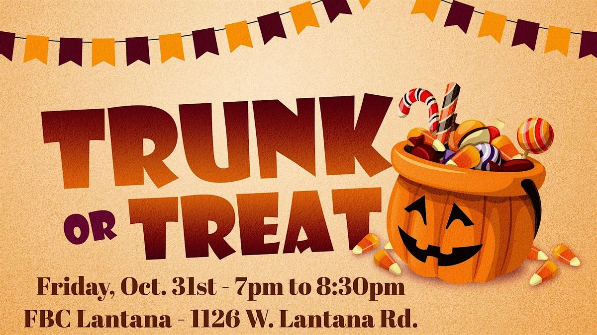 Trunk or Treat, 31 October | Event in Lantana | AllEvents