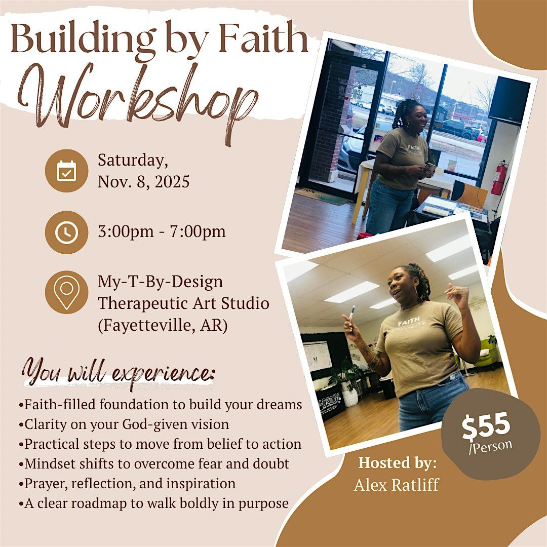 Building by Faith Workshop, 8 November | Event in Fayetteville | AllEvents