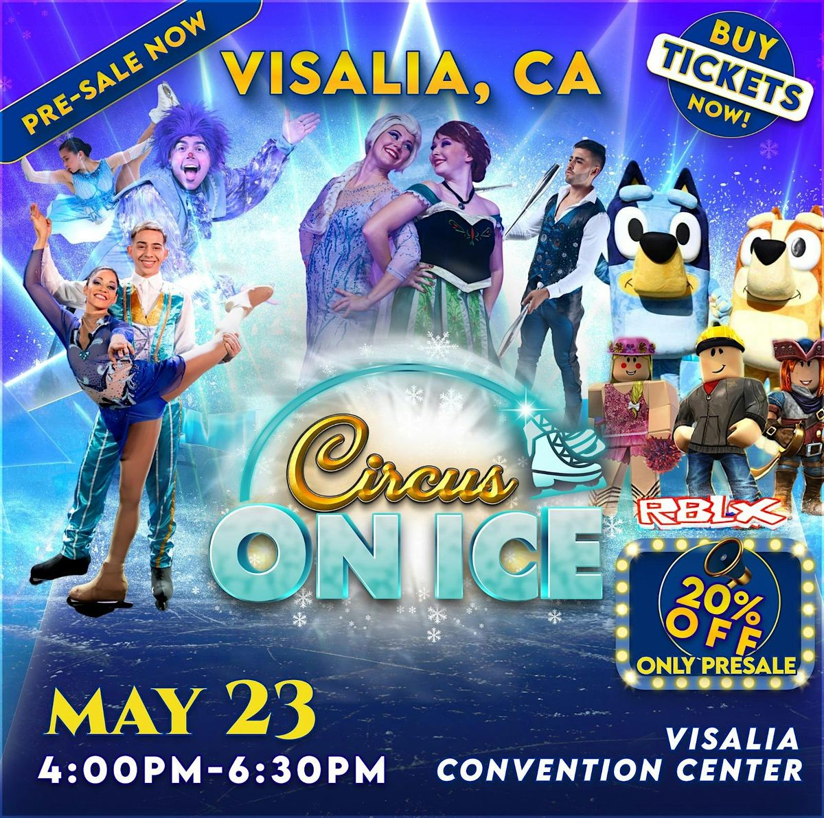 VISALIA, CA - CIRCUS ON ICE | Event in Visalia | AllEvents