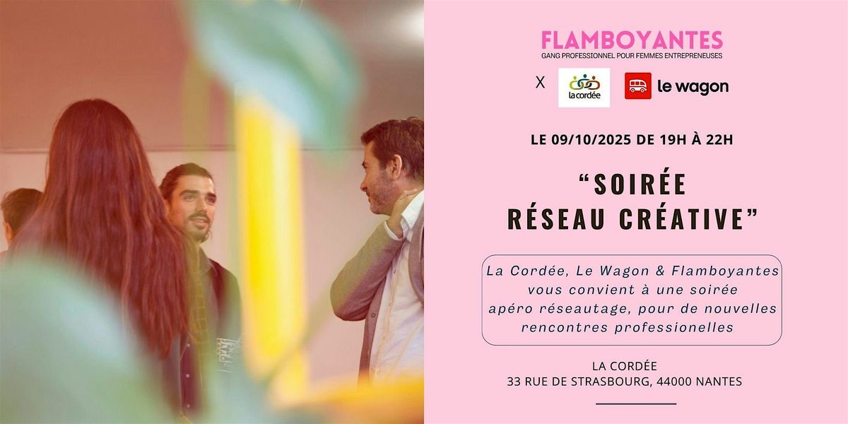 Soirée réseau créative, 9 October | Event in Nantes | AllEvents