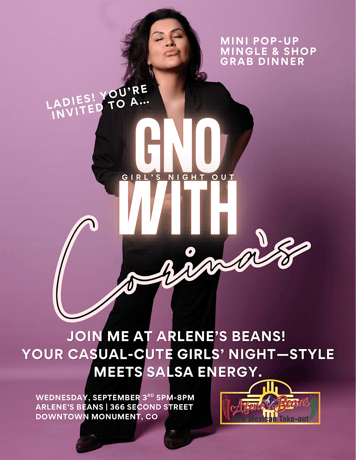 Mingle at Arlene’s, 3 September | Event in Monument | AllEvents