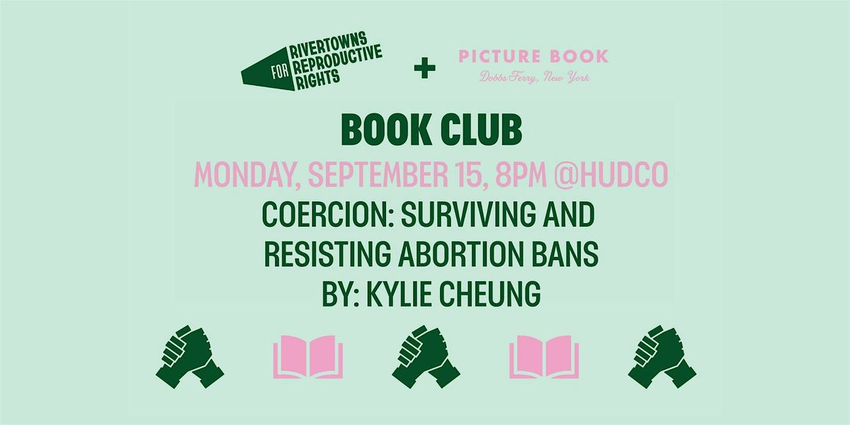Rivertowns for Reproductive Rights Book Club at Picture Book, 15 September | Event in Dobbs Ferry | AllEvents