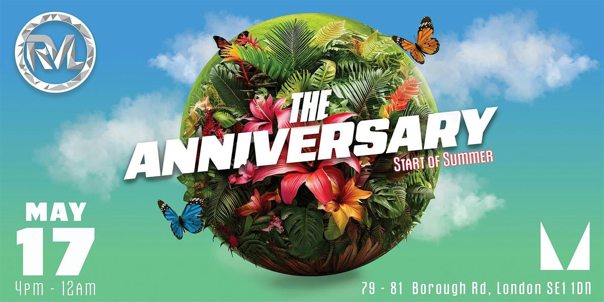 RVL: The 3rd Year Anniversary, 17 May | Event in London | AllEvents