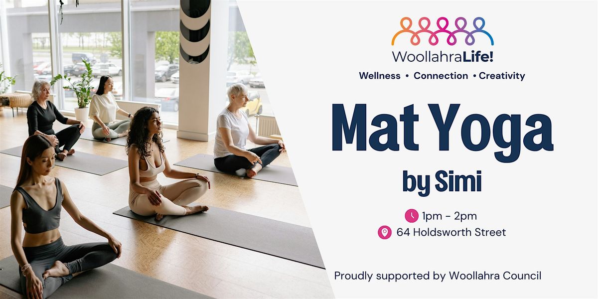 Mat Yoga with Simi: Strengthen & Stretch | Event in Woollahra | AllEvents