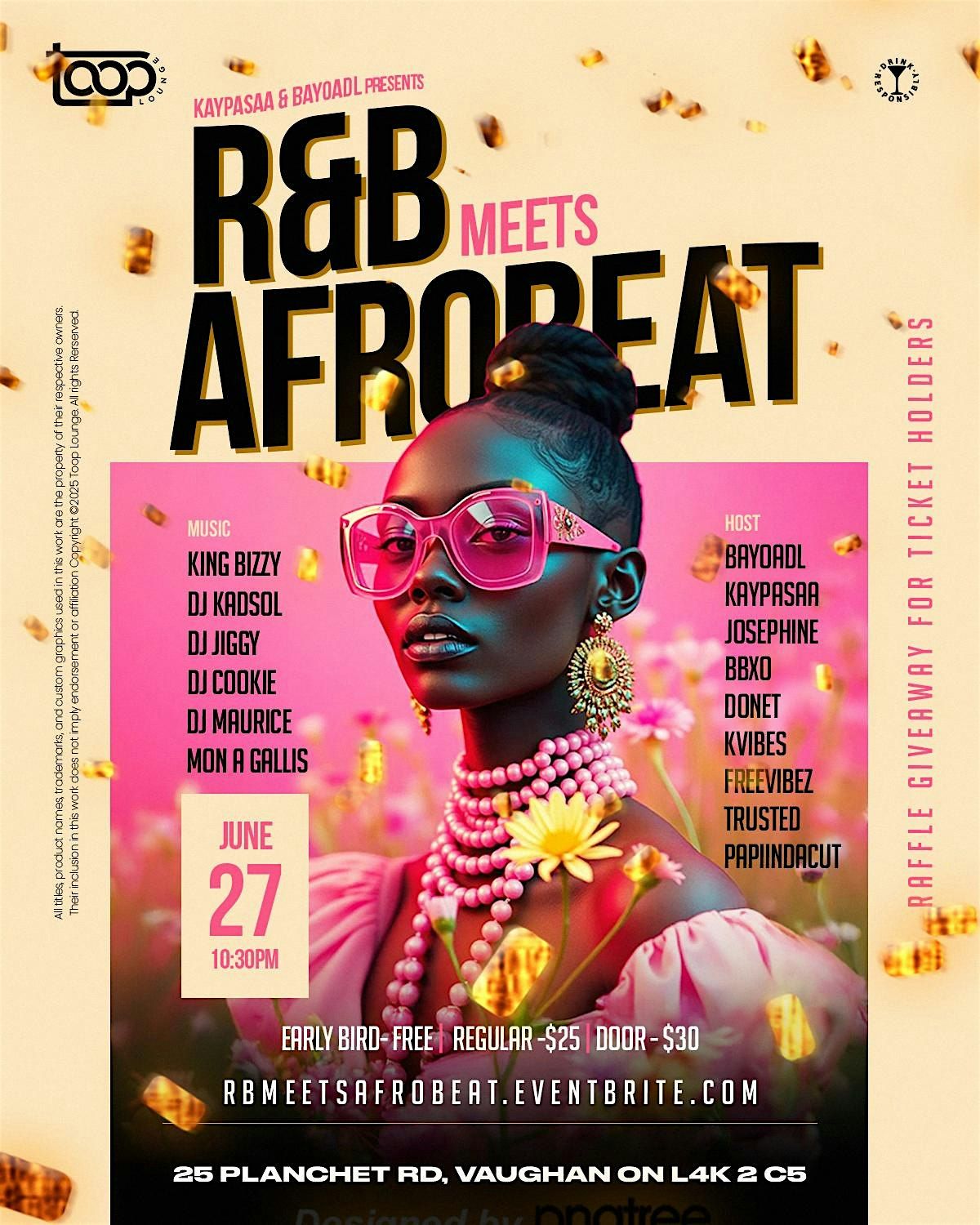 R&B MEETS AFROBEAT, 27 June | Event in Vaughan | AllEvents