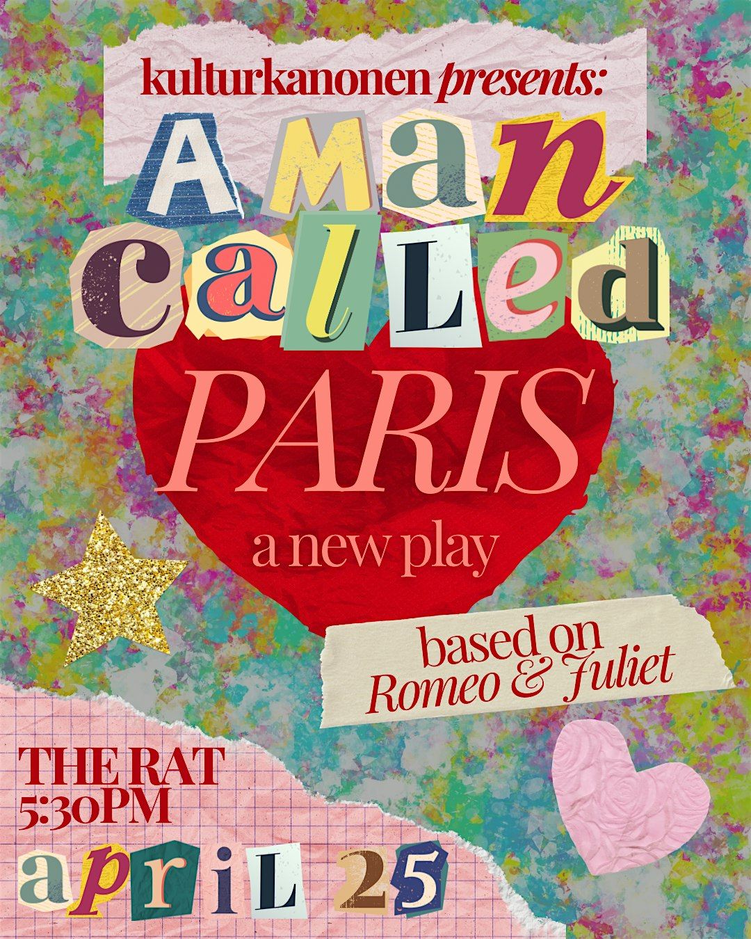 Romeo & Juliet, and A Man Called Paris, 27 June | Event in Brooklyn | AllEvents