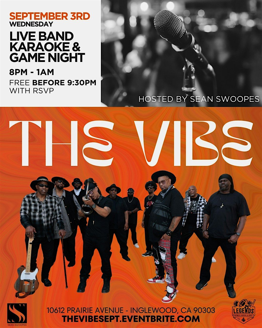 The Vibe Live Band Karaoke and Game Night by The Wylde Bunch, 15 October | Event in Inglewood | AllEvents