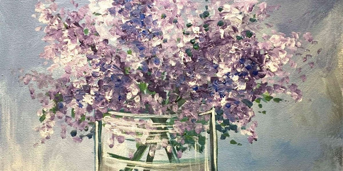 Lilacs in a Glass - Paint and Sip by Classpop!™, 30 May | Event in Lexington | AllEvents