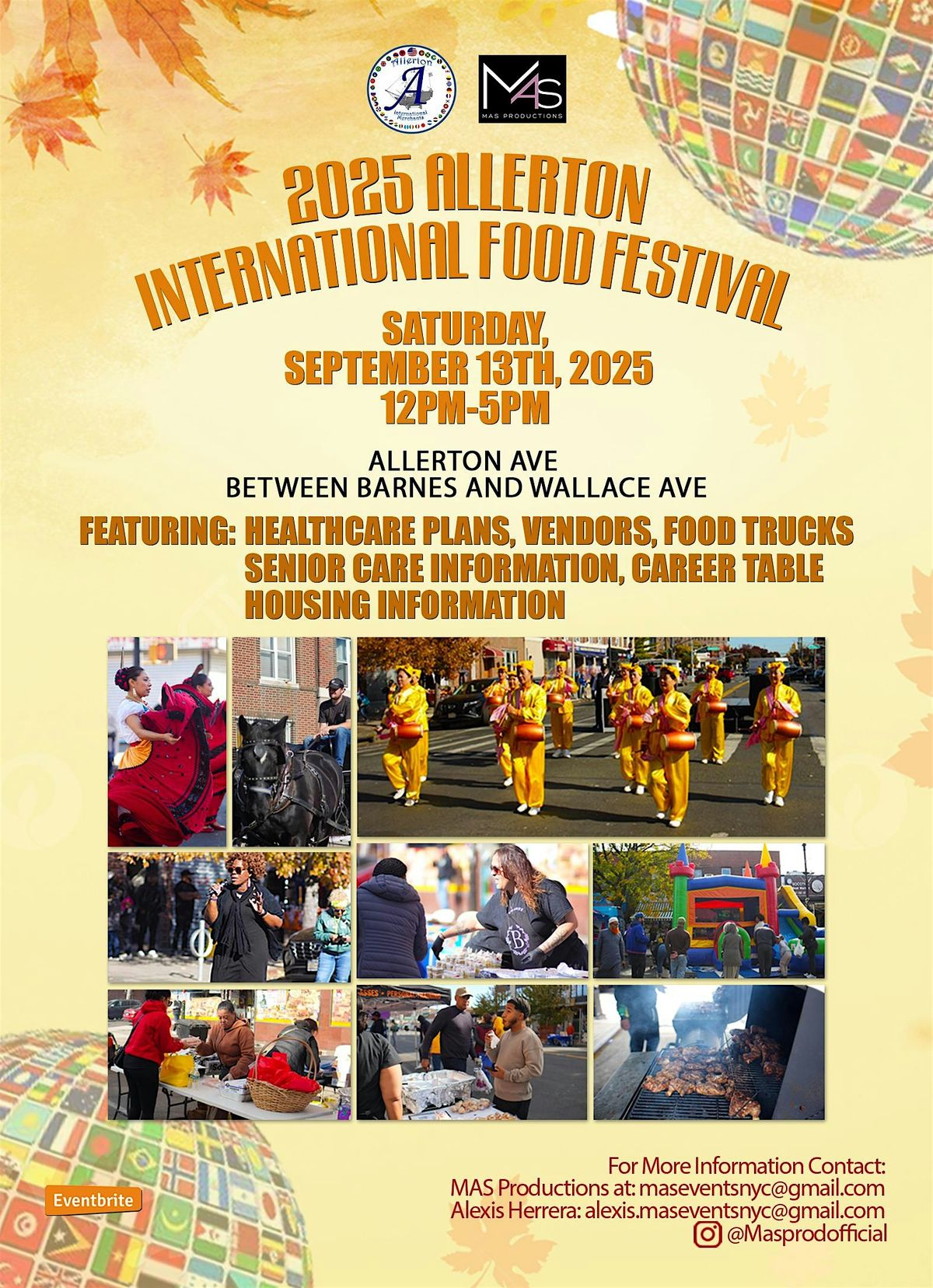 Annual Allerton Ave International Food Show, 13 September | Event in The Bronx | AllEvents