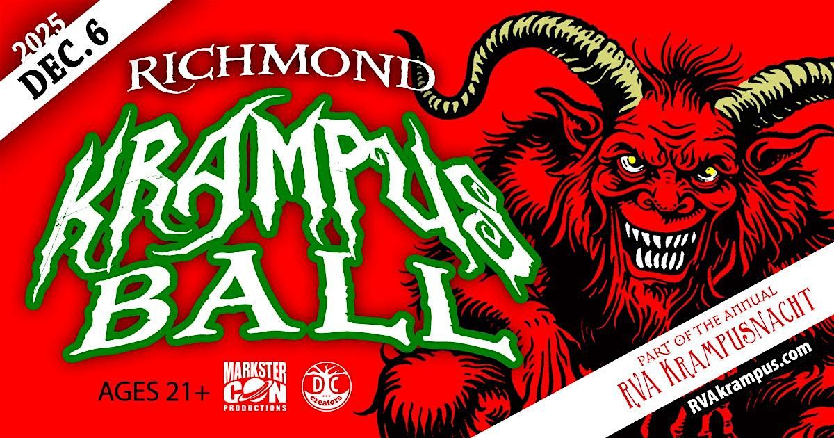 Krampus Ball 2025 (Richmond, VA), 6 December | Event in Richmond | AllEvents