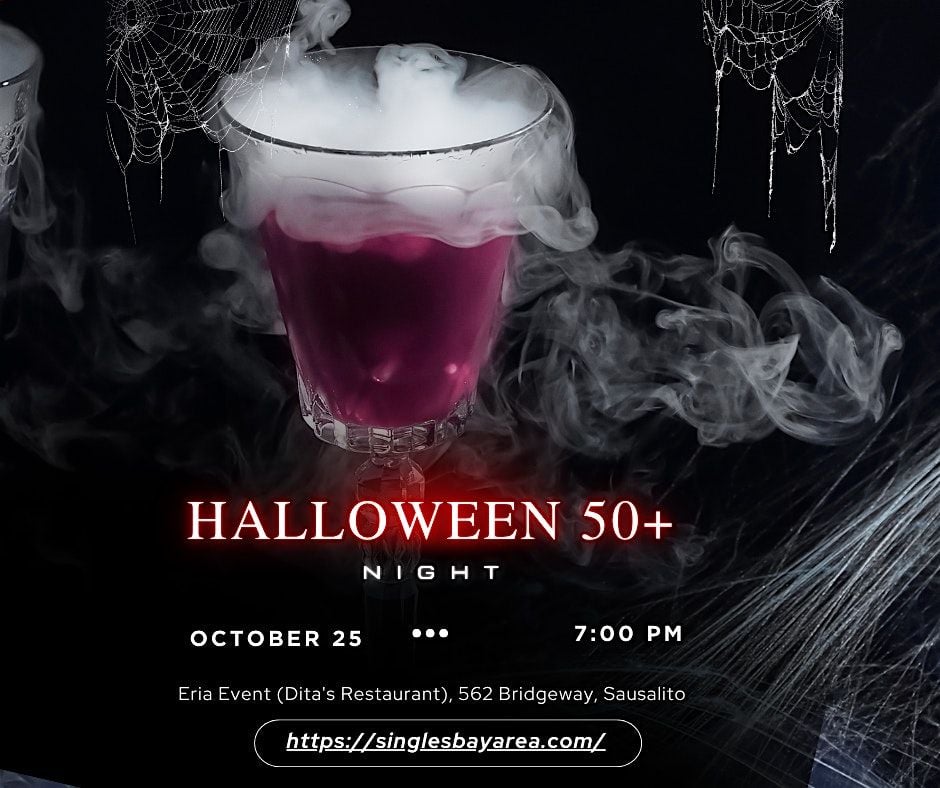HALLOWEEN BASH 50+ DANCE PARTY, 25 October | Event in Sausalito | AllEvents