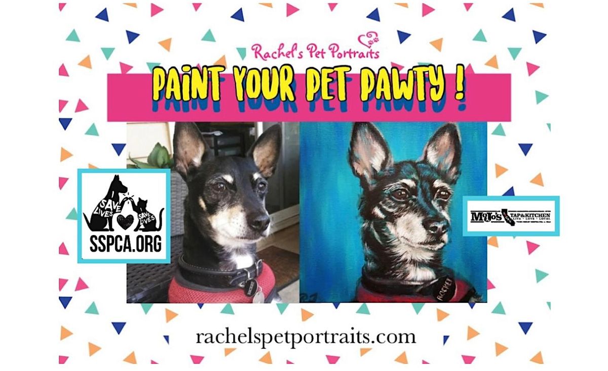Paint Your Pet Pawty! FUNdraiser/Adoption Event FUR SSPCA! At Mojos!!, 8 November | Event in Sacramento | AllEvents